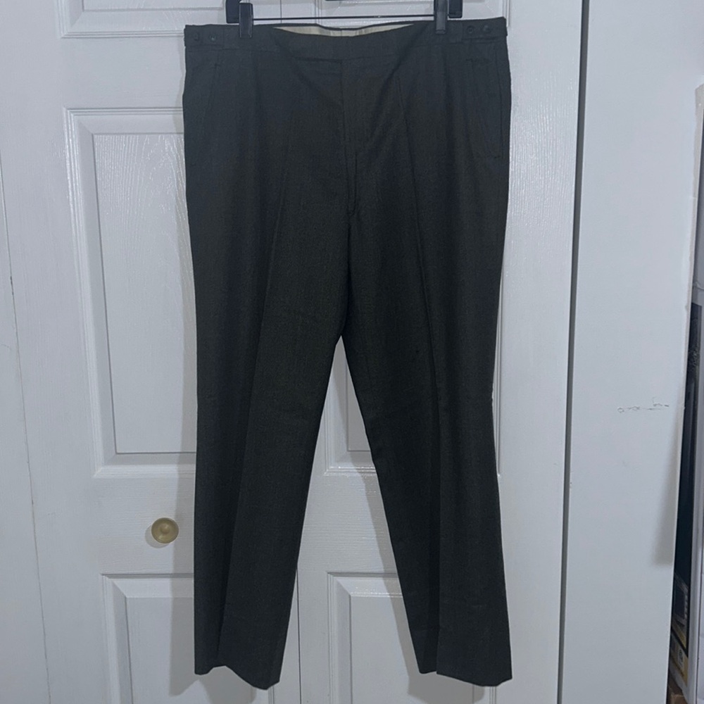 Hickey Freeman amens Size 40 Dress Pants Grey